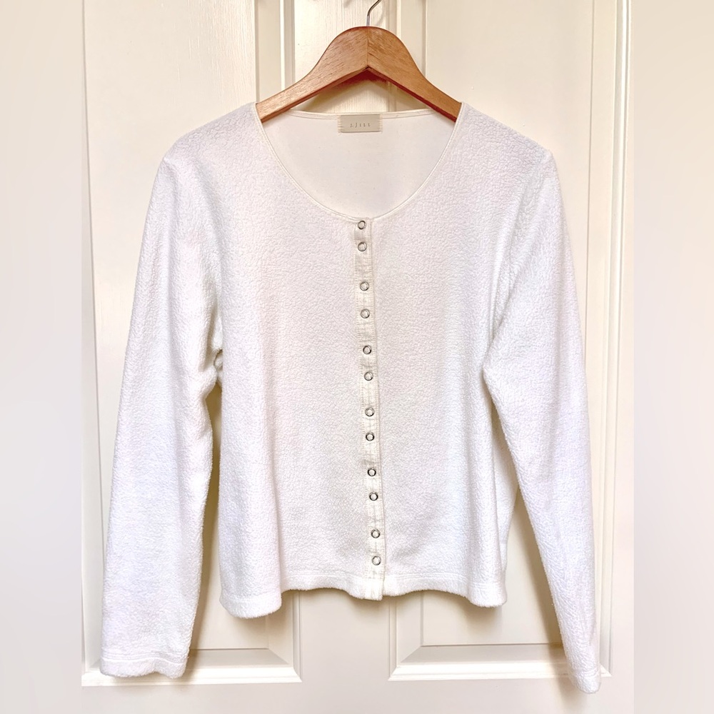 Soft cotton JJill long sleeve top